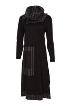 Load image into Gallery viewer, NAYA Dress With Contrast Stripe Section and Neckpiece NAW26160