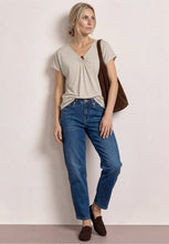 Load image into Gallery viewer, Street One top with decorative detail 325270