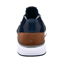 Load image into Gallery viewer, Bugatti Mens Navy Trainers 321A3C616900