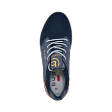 Load image into Gallery viewer, Bugatti Mens Navy Trainers 321A3C616900