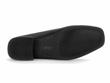 Load image into Gallery viewer, Gabor Ladies Black Heel Loafer 4002.01.012