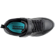Load image into Gallery viewer, Skechers GO RUN Black Recess Runner 302604L
