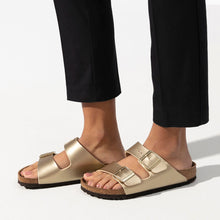 Load image into Gallery viewer, Birkenstock Arizona Style Sandals - Gold 1016111
