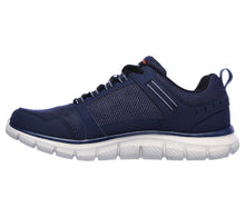 Load image into Gallery viewer, Skechers Mens Navy Track Runner 232001
