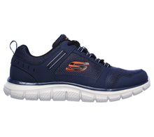 Load image into Gallery viewer, Skechers Mens Navy Track Runner 232001