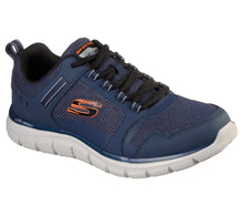 Load image into Gallery viewer, Skechers Mens Navy Track Runner 232001