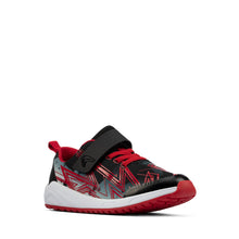 Load image into Gallery viewer, Clarks Boys Aeon Pace Black Combi Trainers- 26161130