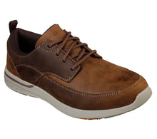 Load image into Gallery viewer, Skechers Mens Relaxed Fit Brown Trainers 65727
