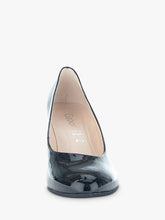 Load image into Gallery viewer, Gabor Black Leather Court Shoe 31.410.97
