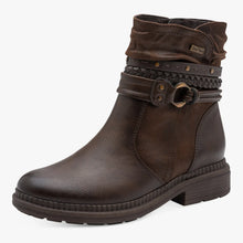 Load image into Gallery viewer, Jana Brown Ankle Boot 8-25464-43
