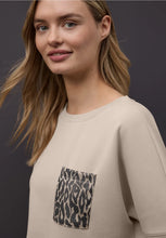 Load image into Gallery viewer, Street One Silk Look Top With Printed Pockets 324569
