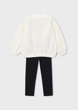 Load image into Gallery viewer, Mayoral Black Legging Set
