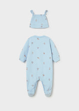 Load image into Gallery viewer, Newborn Baby Blue Animal Romper 1718/069
