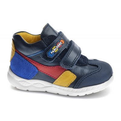 Pablosky Boys Double Velcro Navy Shoe 034820