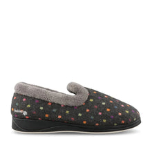 Load image into Gallery viewer, Padders Repose Charcoal Slippers 406/1576
