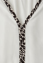 Load image into Gallery viewer, Street One White Blouse with Piping 346315
