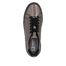 Load image into Gallery viewer, Rieker Metallic Trainer W2601-91
