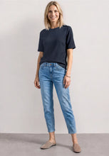 Load image into Gallery viewer, Street One Navy T-Shirt 325608
