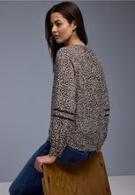 Load image into Gallery viewer, Street One Animal Print Top 346316/212
