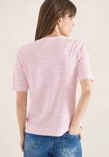 Load image into Gallery viewer, Cecil Striped Waffle  Top 324813/27600
