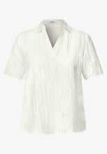 Load image into Gallery viewer, Cecil Vanilla White Blouse 345828
