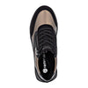 Remonte Laced Up Sneaker D2V02-04 Colour- Black and Gold