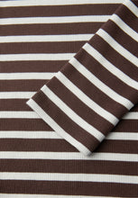 Load image into Gallery viewer, Street One Stripe Turtle Neck Top 324533/27516
