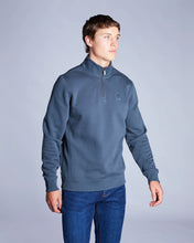 Load image into Gallery viewer, Diesel Dax Half Zip Blue Sweater Z25553MO
