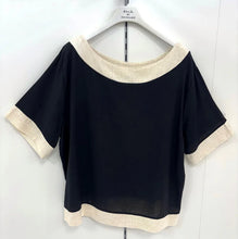 Load image into Gallery viewer, Deck by Decollage Black &amp; Beige Trim Top 12657
