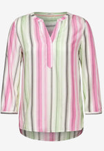 Load image into Gallery viewer, Cecil Multicolored V-Neck Blouse 344762
