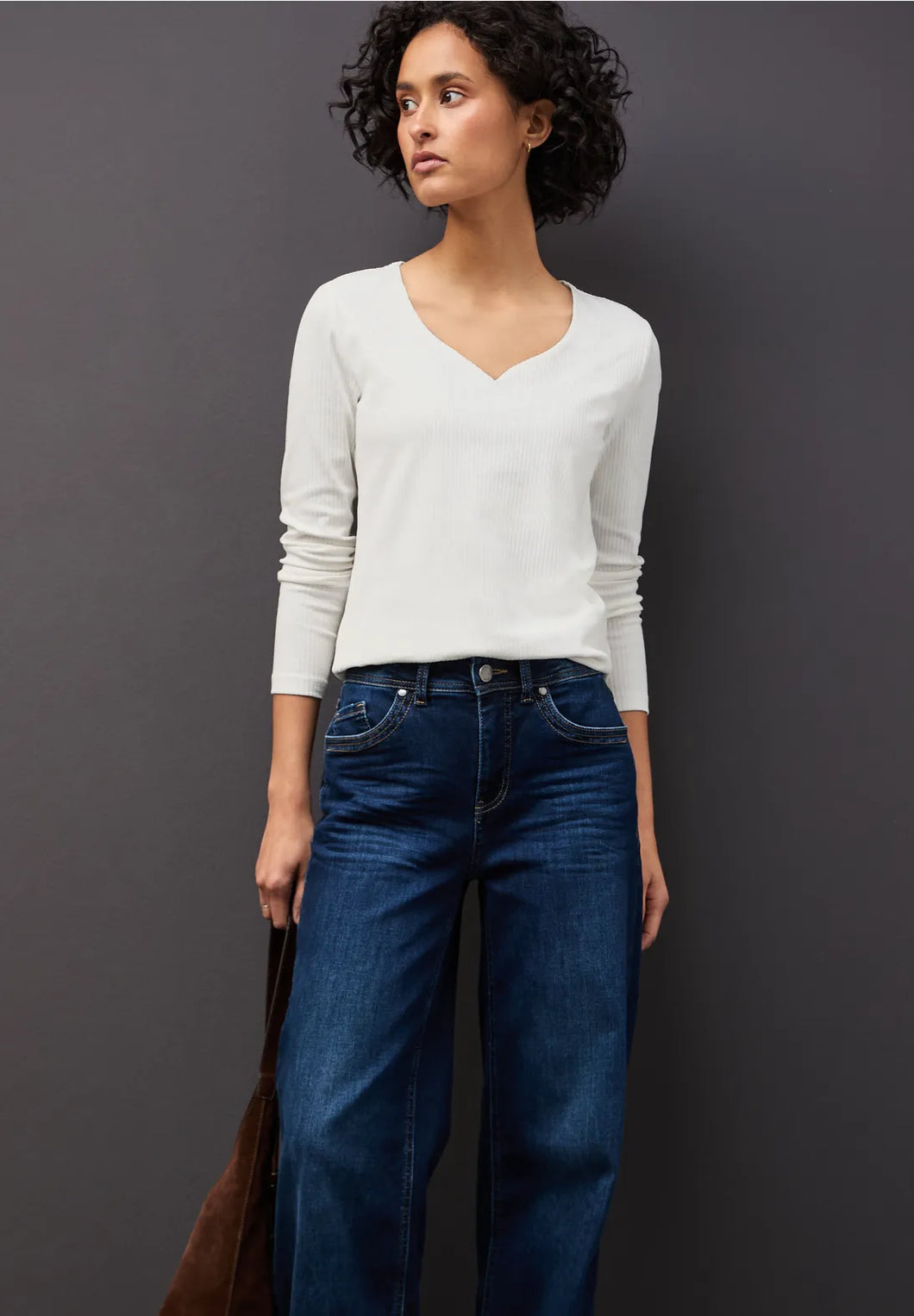 Street one ribbed top 324167.
