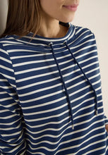 Load image into Gallery viewer, Cecil Striped Funnel Neck Top 324664/27473
