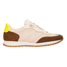 Load image into Gallery viewer, Wonders Cream And Tan Laced Runners A-4802
