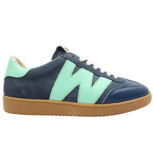 Load image into Gallery viewer, Wonders Ladies Navy Trainers AP-2001
