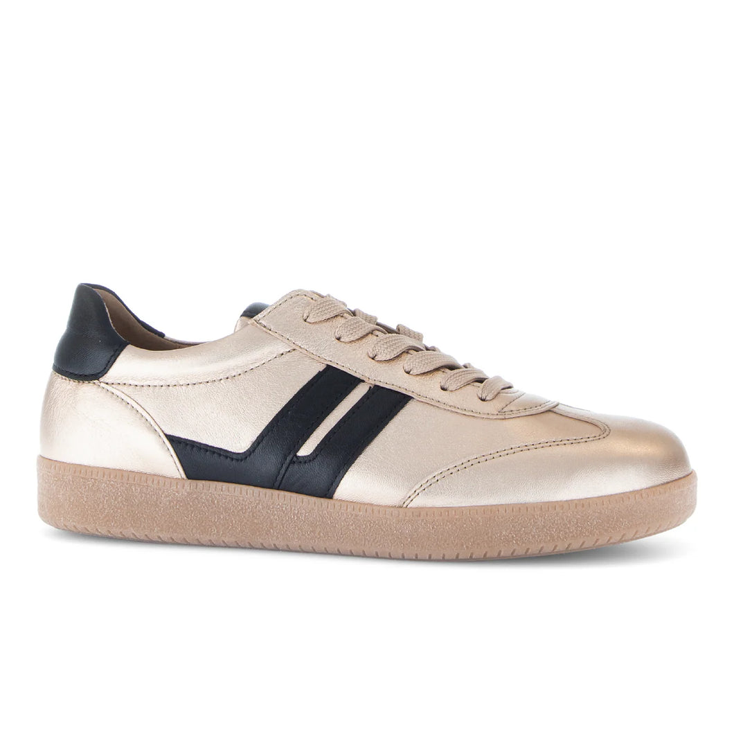 Gabor Champagne/Black Trainer 73.300.62