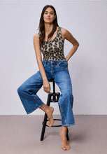 Load image into Gallery viewer, Street One Anni Leopard Print Top 325082
