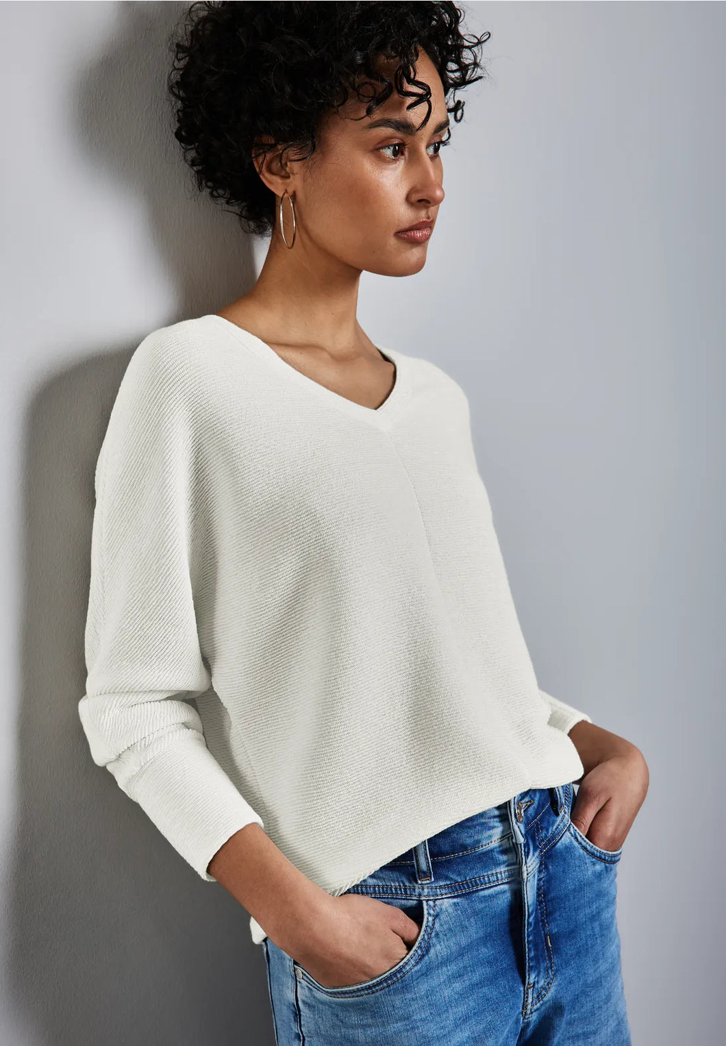 Street One textured shirt 322950