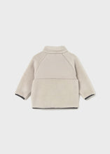 Load image into Gallery viewer, Mayoral Baby Boy’s Cream Sheepskin Zip Hoodie 2427
