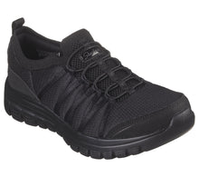 Load image into Gallery viewer, Sketchers Black Trainers 100692/BBK
