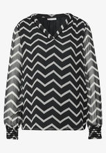 Load image into Gallery viewer, Street One Chiffon Blouse 346165
