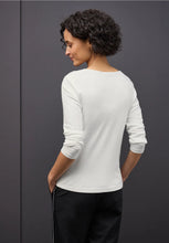 Load image into Gallery viewer, Street One Long Sleeve Shirt (off-white) 324251
