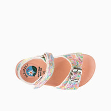 Load image into Gallery viewer, Pablosky girls pink glitter sandals 439551
