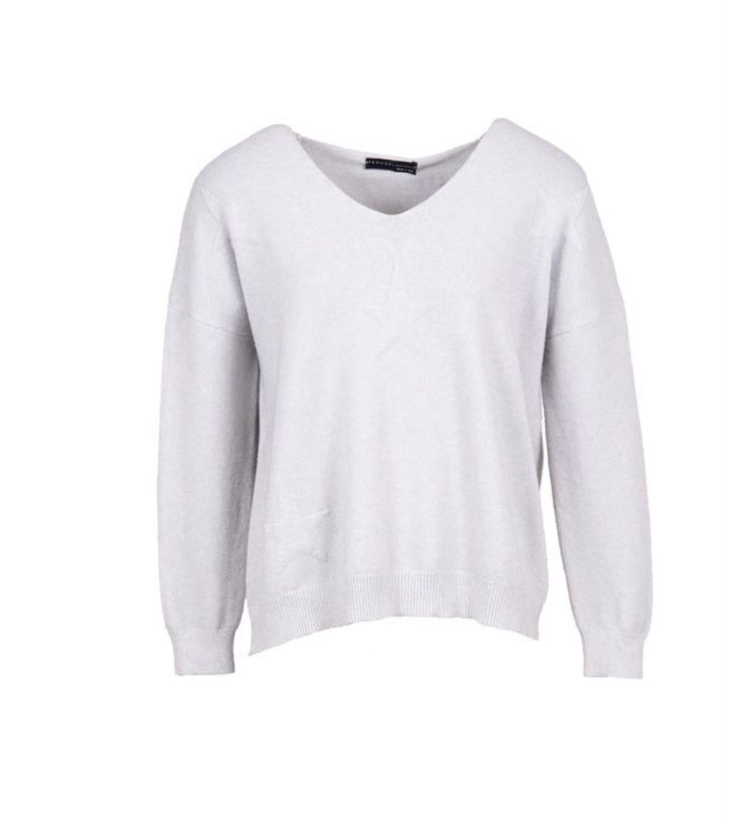 Peruzzi Silver Star Knit Jumper W25501
