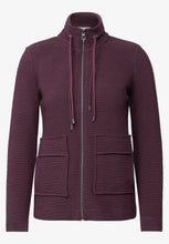 Load image into Gallery viewer, Cecil mulberry jacket 323723

