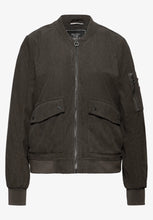 Load image into Gallery viewer, Street One Dark Brown Corduroy Jacket 212819
