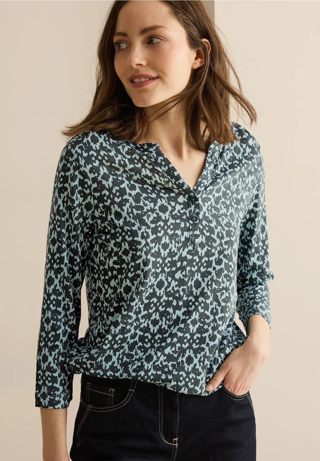 Cecil Printed Top 322928