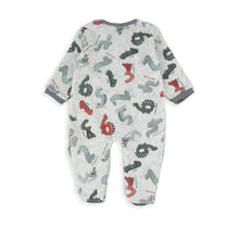Load image into Gallery viewer, Babybol Baby Boy&#39;s Print Velour Babygro 250066
