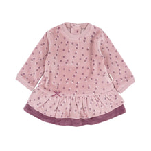 Load image into Gallery viewer, Babybol Baby Girl&#39;s Velour Dress 250082
