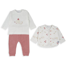 Load image into Gallery viewer, Babybol Baby Girl&#39;s Three Piece Set 250841 Colour- Off White
