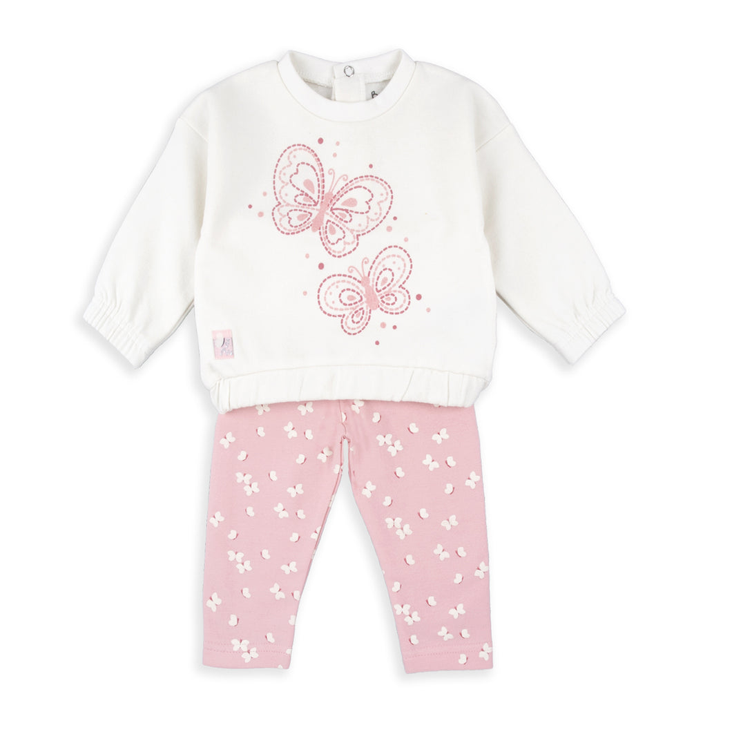 Babybol Baby Girl's Two Piece Set 251011 Colour- Pink